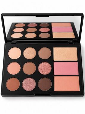 Laura Geller Eyeshadow, Blush & Highlighter Palette - Pink, Peach, Gold, Brown